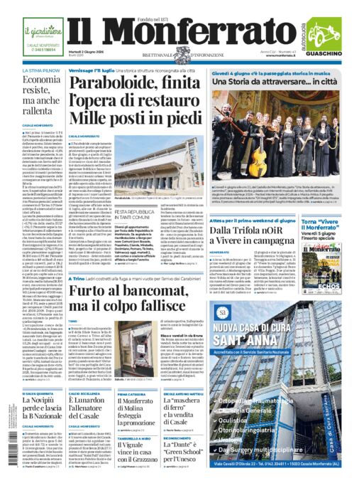 Il Monferrato - Edizione 41 del 02/06/2026